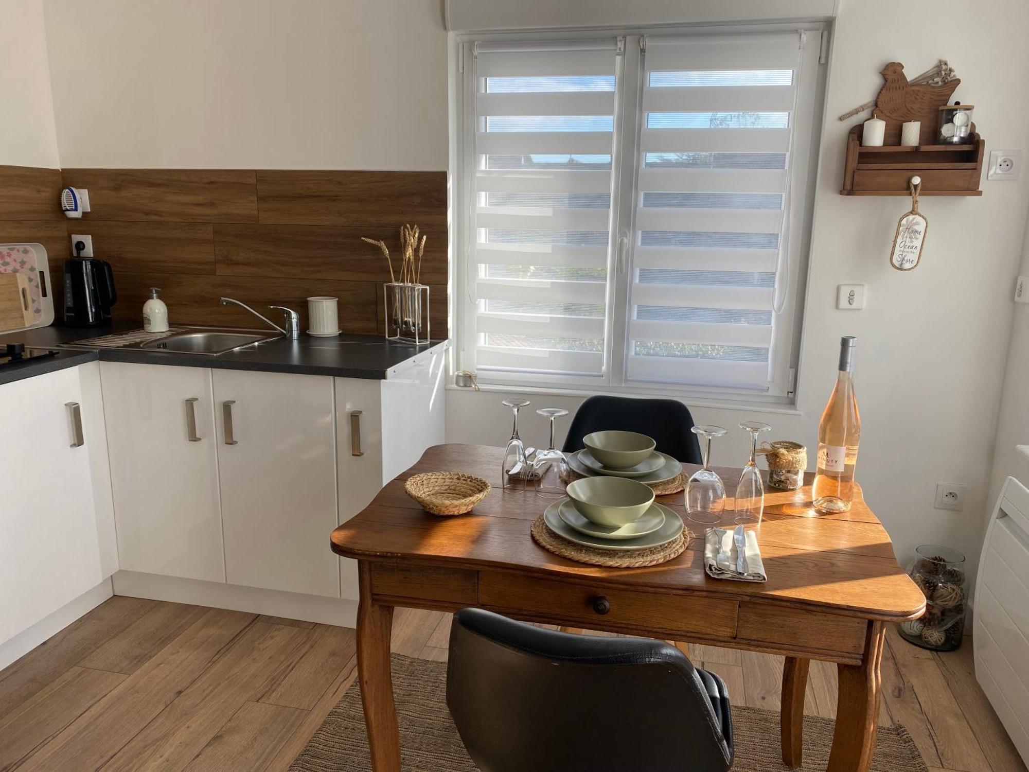 Appartement Au Gre Des Bulles Cucq Esterno foto